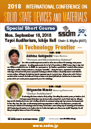 SSDM2018 Special Short Course - Get the Flyer